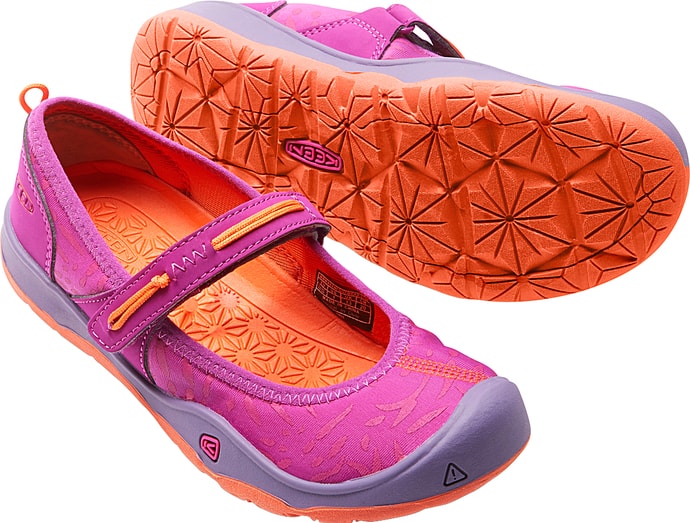 KEEN MOXIE MARY JANE JR, purple wine/nasturtium akce