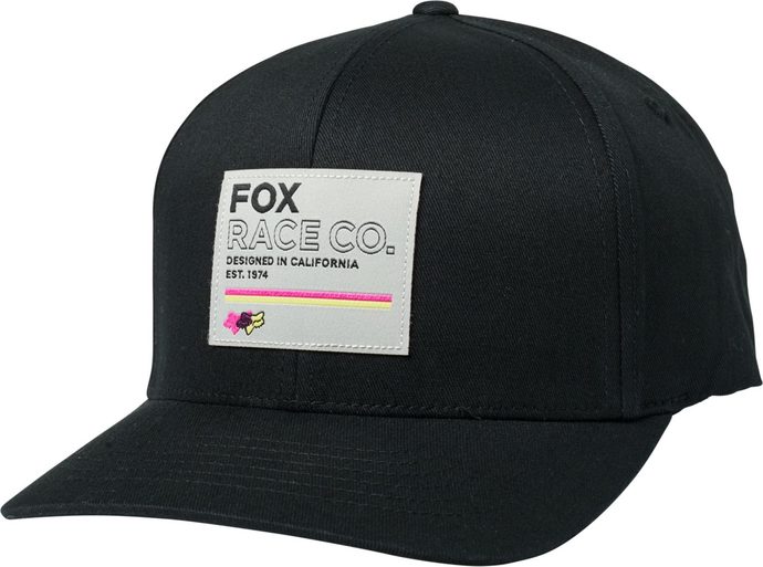 FOX Analog Flexfit Hat Black