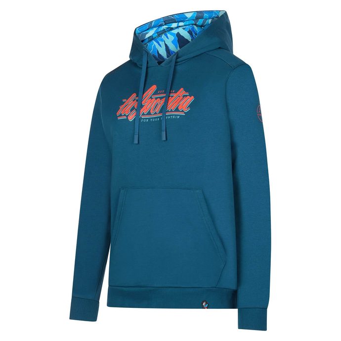 LA SPORTIVA Retro Hoody W, Storm Blue