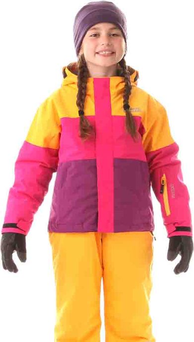 NORDBLANC NBWJK5905L WANT bennyho broskvová - Dětská lyžařská bunda