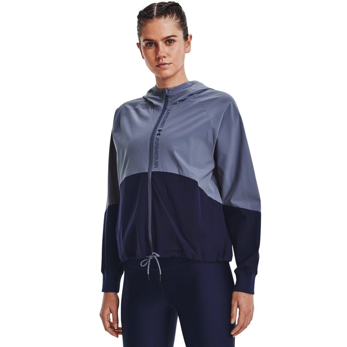 UNDER ARMOUR Woven FZ Jacket, Purple