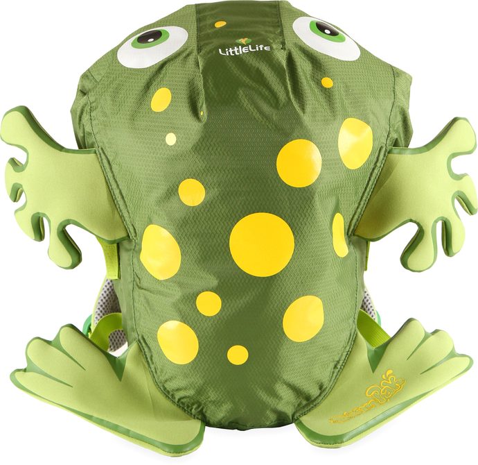 LITTLELIFE Animal Swim Paks 10L, Green Frog