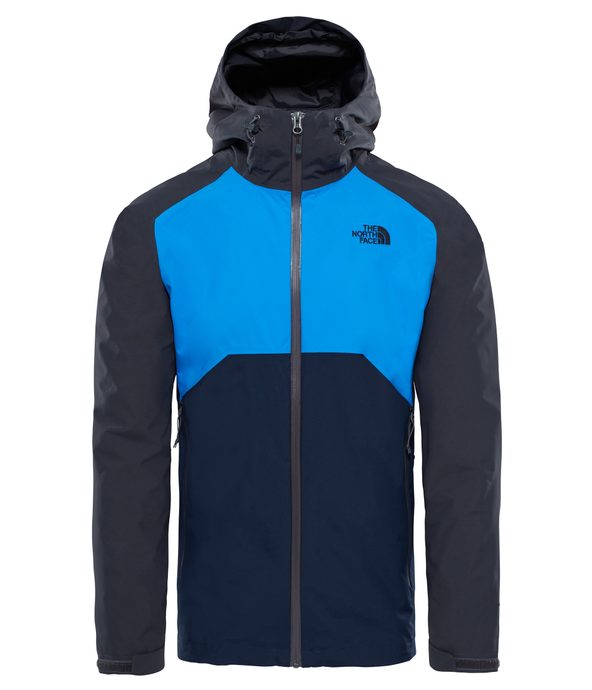 THE NORTH FACE M STRATOS JACKET ASPHLGY/BOMBRBLU/URBNNAVY