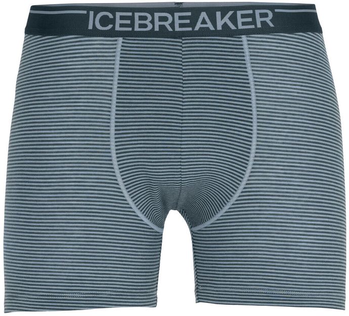 ICEBREAKER M ANATOMICA BOXERS - GRAVEL