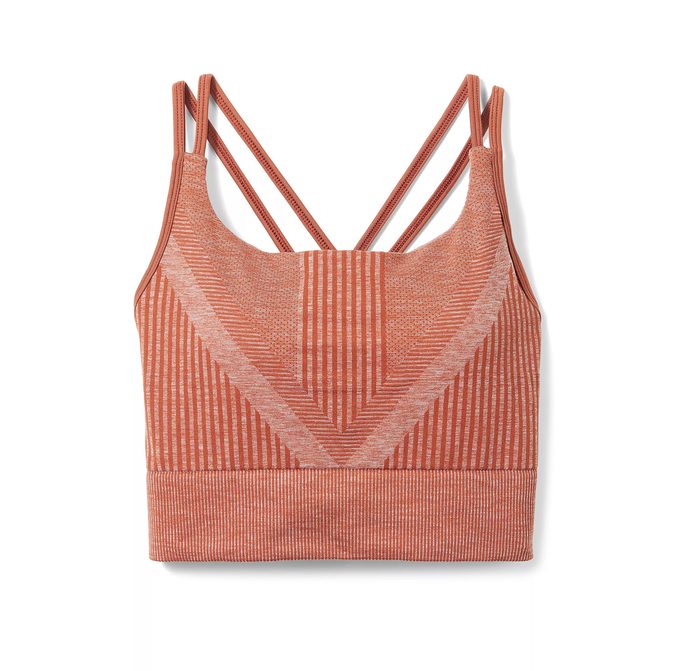 SMARTWOOL W INTRAKNIT STRAPPY BRA, copper