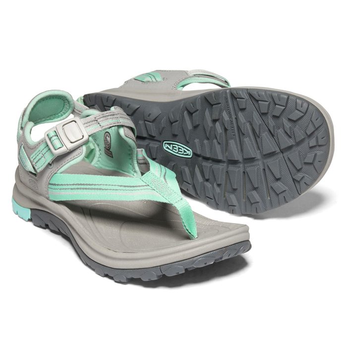 KEEN TERRADORA II TOE POST W light grey/ocean wave