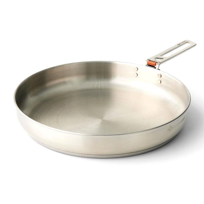 SEA TO SUMMIT Detour Stainless Steel Pan - 10in, Grey