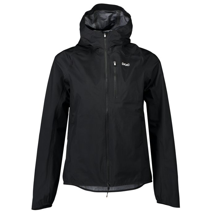 POC W's Motion Rain Jacket, Uranium Black