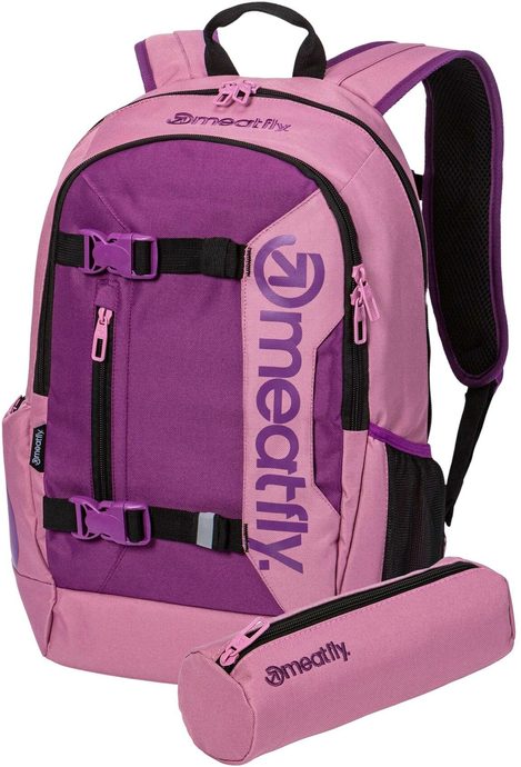 MEATFLY Basejumper 22, Dusty Rose/Plum
