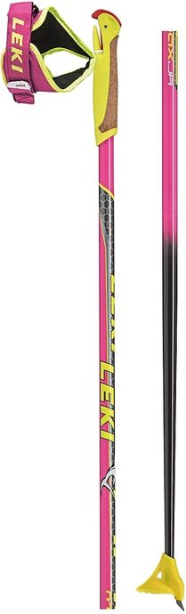 LEKI HRC Junior, neonpink-neonyellow-darkanthracite