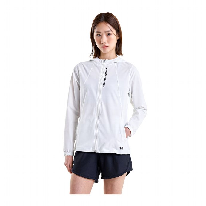 UNDER ARMOUR OutRun the Storm Jkt-WHT