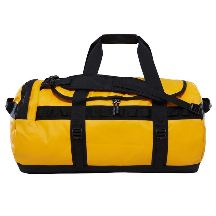 THE NORTH FACE BASE CAMP DUFFEL M 71L SUMMIT GOLD/TNF BLACK