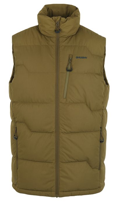 HUSKY na zip Deep M dk. khaki