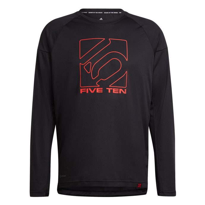 FIVE TEN Long Sleeve Jersey, Black