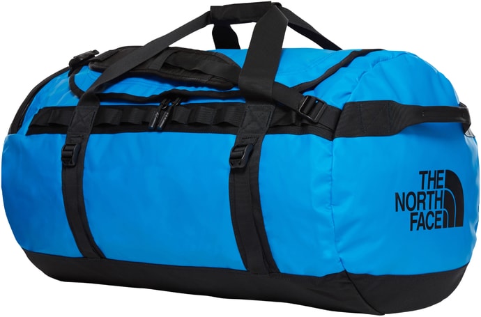 THE NORTH FACE BASE CAMP DUFFEL L 95 L, BOMBER BLUE/TNF BLACK