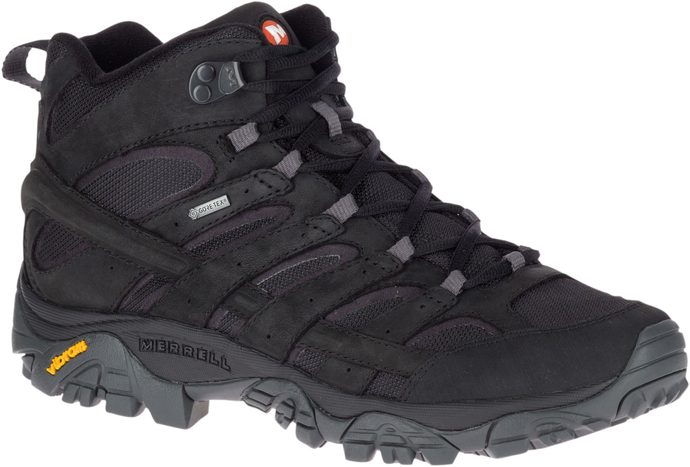 MERRELL MOAB 2 SMOOTH MID GTX black