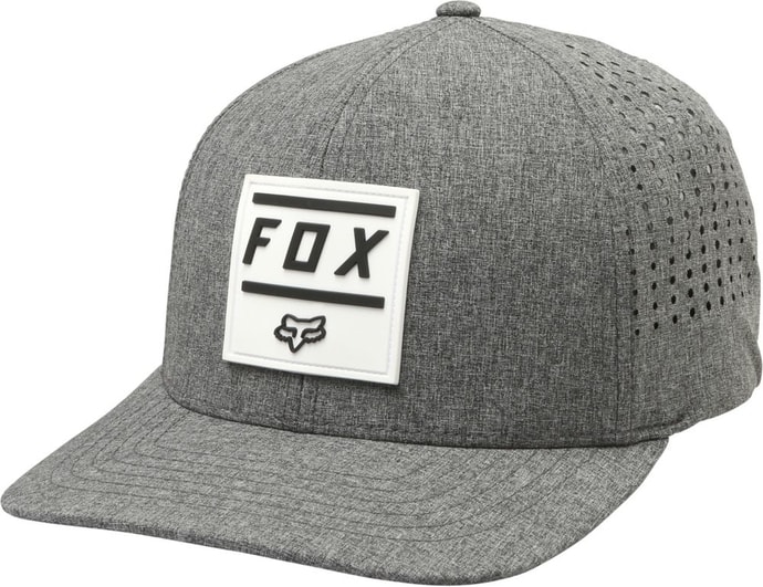 FOX Listless Flexfit Hat Heather Graphite