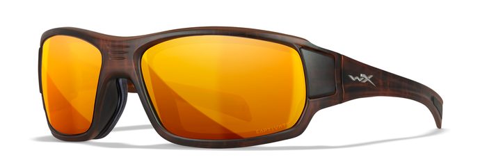 WILEY X BREACH Captivate Polarized - Bronze Mirror - Copper/Matte Hickory Brown