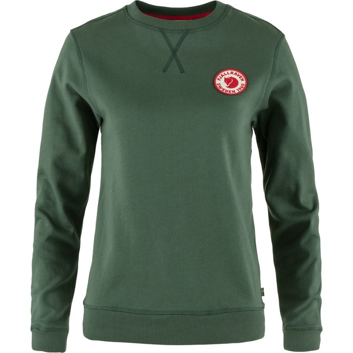 FJÄLLRÄVEN 1960 Logo Badge Sweater W, Deep Patina