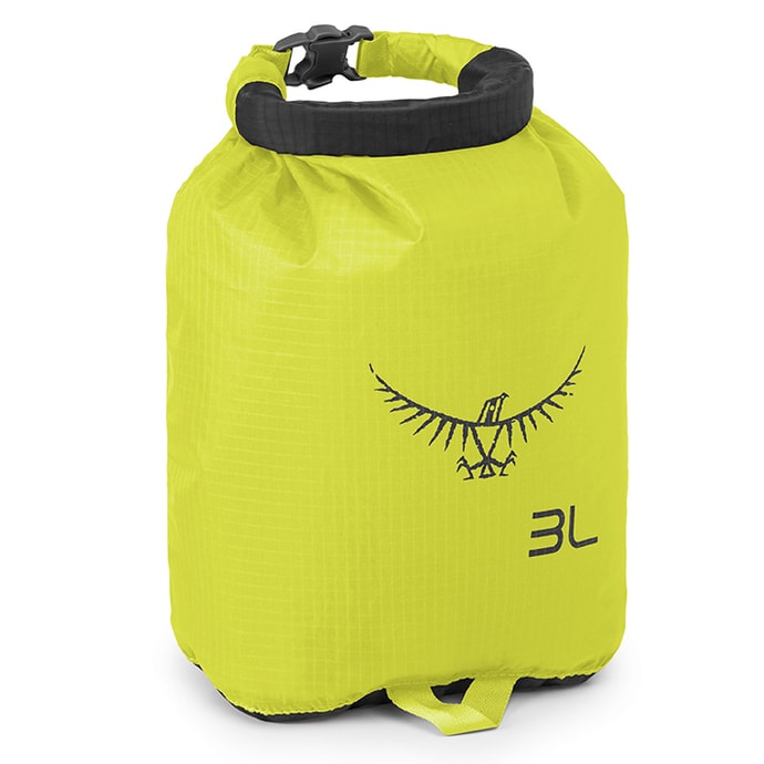 Ultralight DrySack 3 electric lime
