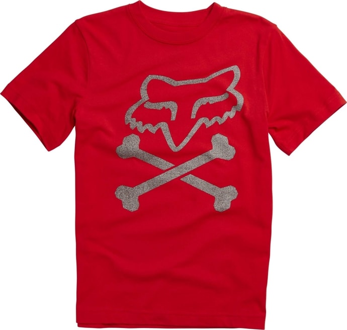 FOX Youth Lansing Flame Red - tričko