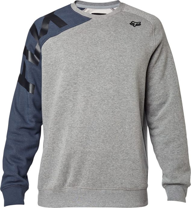 FOX Race Crew Fleece Heather Graphite - mikina