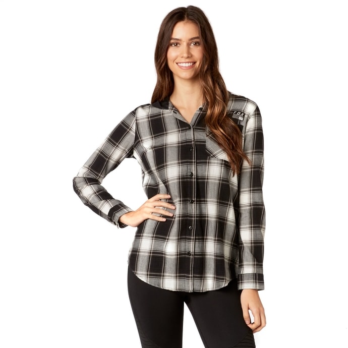 FOX Deny Flannel Black