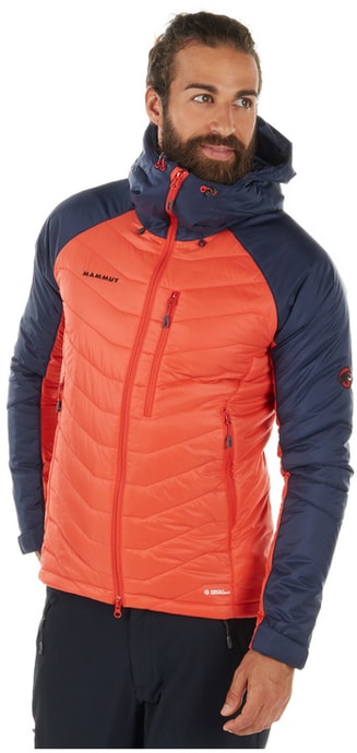 MAMMUT Rime Pro IS Hooded Jacket Men spicy-marine