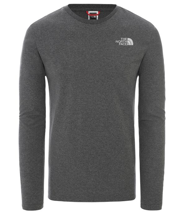 THE NORTH FACE M L/S EASY TEE TNFMEDIUMGRYHTR