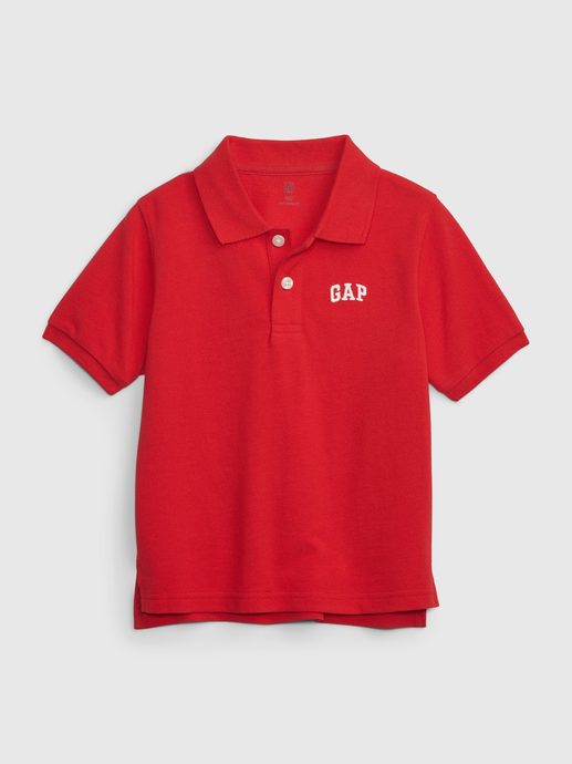GAP 572587-00 Dětské polo tričko s logem Červená