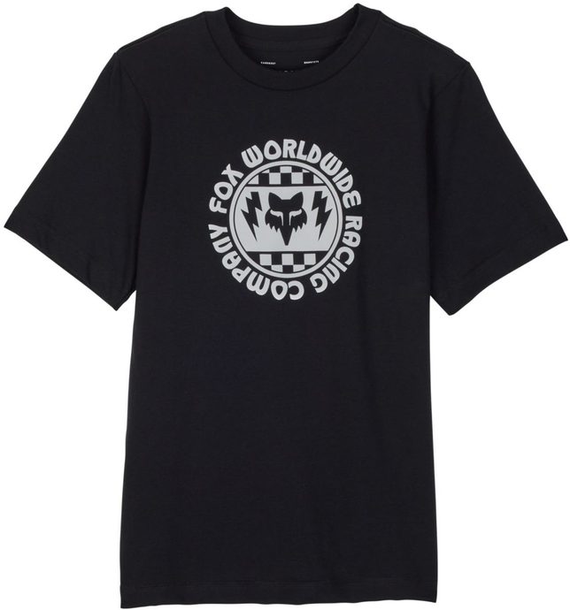 FOX Yth Next Level Prem Ss Tee Black