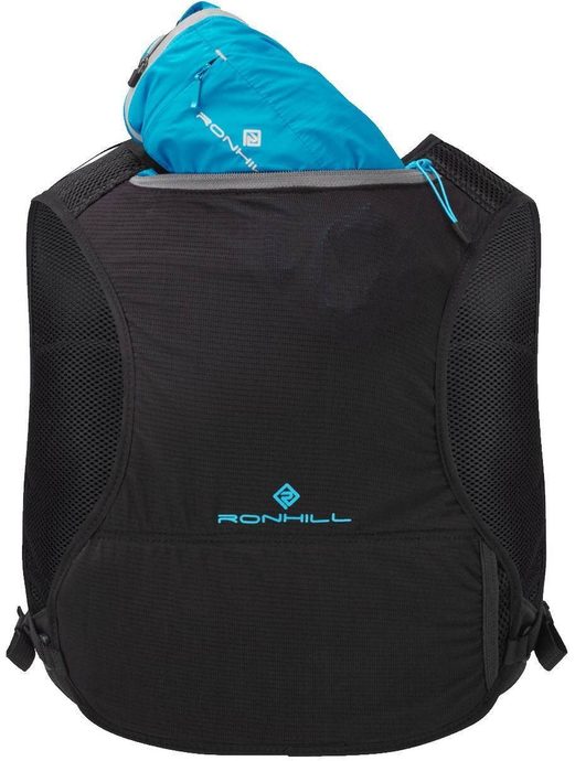 RONHILL OTM VEST, black/cyan