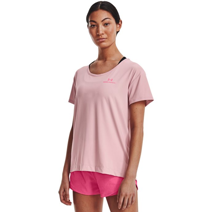 UNDER ARMOUR UA Rush Energy SS, Pink/pink