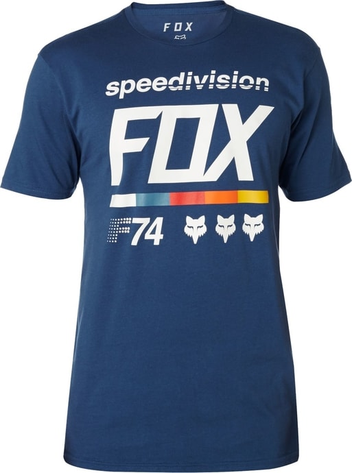 FOX Draftr 2 ss premium tee Light Indigo