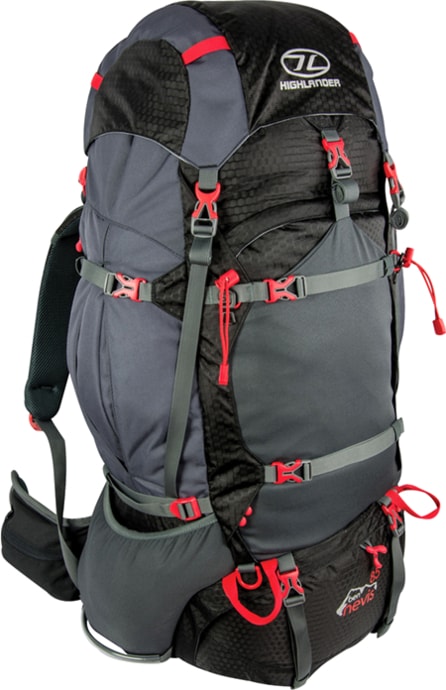 HIGHLANDER Ben Nevis 65 l black