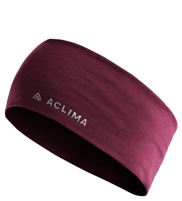 ACLIMA LightWool Headband U Onesize Zinfandel