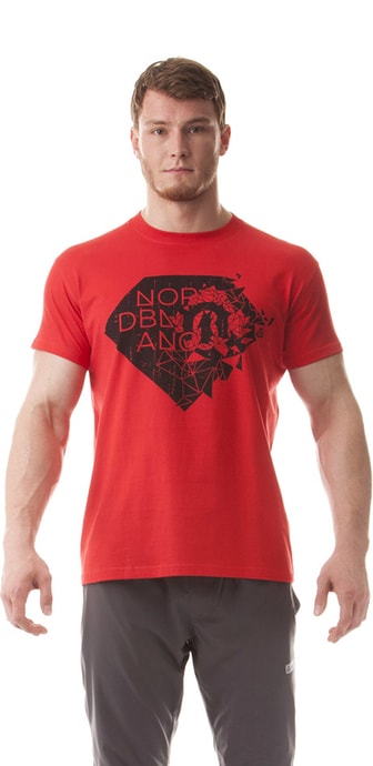 NORDBLANC NBFMT5931 TANG červená - pánské tričko akce