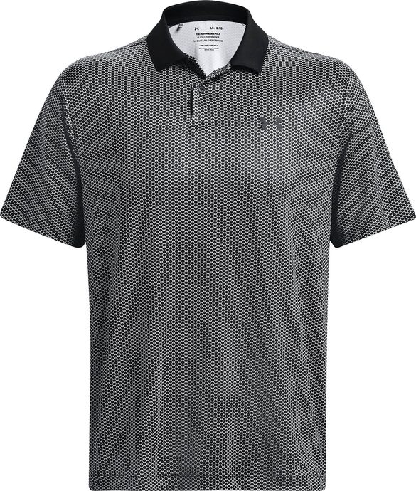 UNDER ARMOUR UA Perf 3.0 Printed Polo-BLK