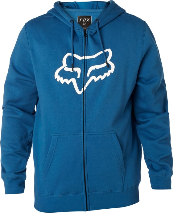 FOX Legacy foxhead zip fleece Dusty Blue