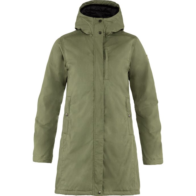 FJÄLLRÄVEN Kiruna Padded Parka W Green