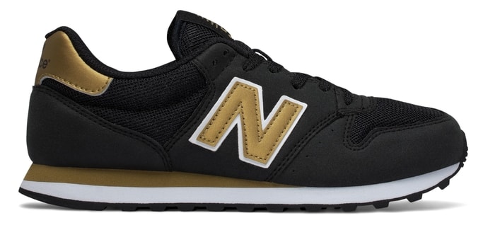 NEW BALANCE GM500 black / gold - women's sneakers