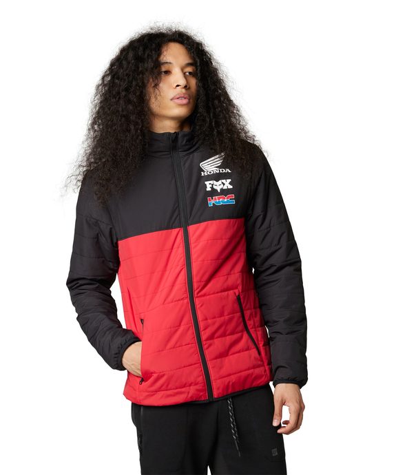 FOX Honda Howell Puffy Jacket Flame Red