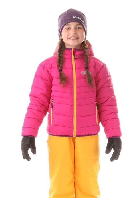 NORDBLANC NBWJK5908S ALLEGIANCE tmavě růžová - dětská zimní bunda