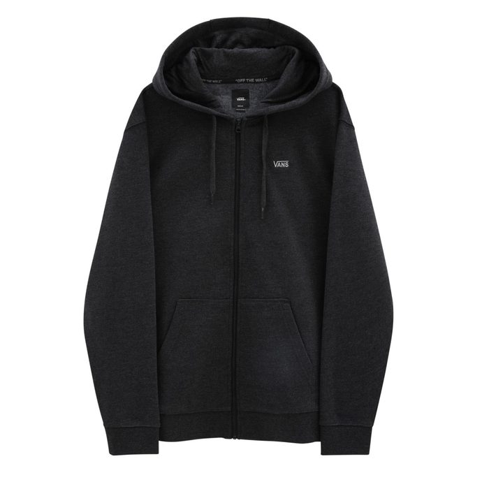 VANS BASIC ZIP HOODIE black heather