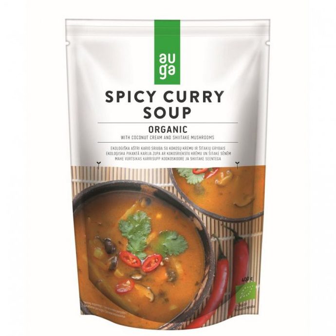 AUGA Bio Polévka Pikantní Curry 400g