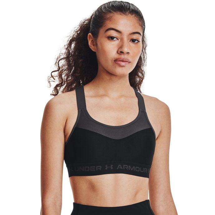 UNDER ARMOUR Armour High Crossback Bra, Black