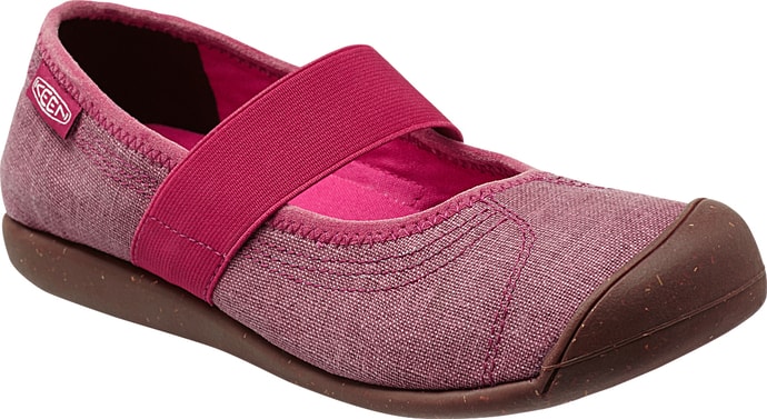 KEEN Sienna MJ (Canvas) beet red - dámské balerinky