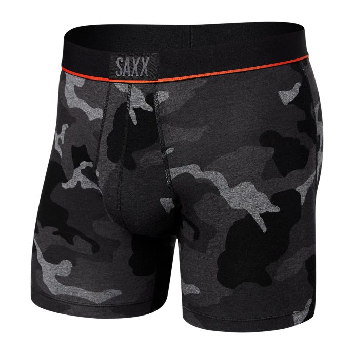 SAXX VIBE SUPER SOFT BOXER BRIEF, supersize camo-black