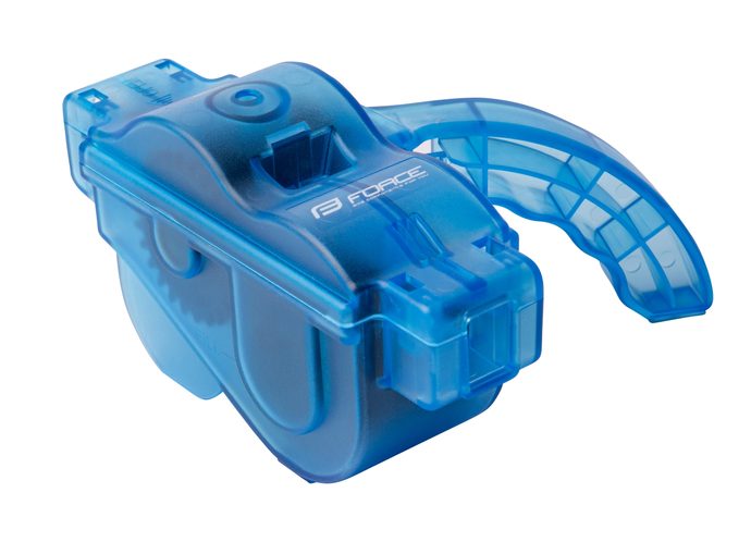 FORCE FORCE chain cleaner plastic with handle, blue