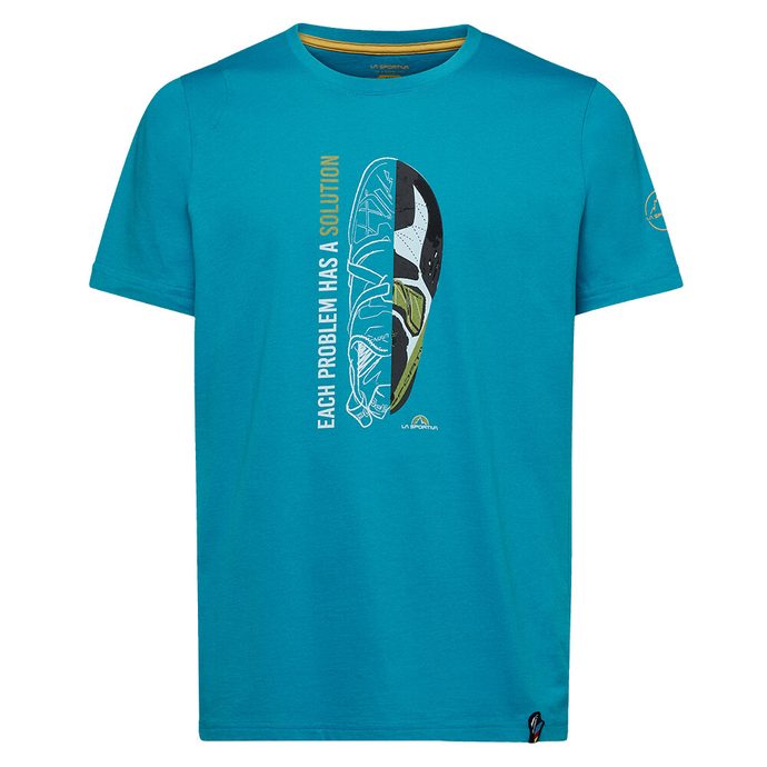 LA SPORTIVA Solution T-Shirt M, Tropic Blue
